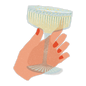 Coupe Chin-Chin - individual sticker