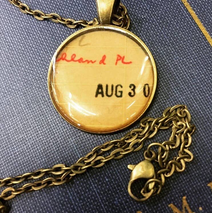 Book Lover Necklaces -- Assorted Dates