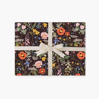WILD FLOWERS | Double Sided Wrapping Paper