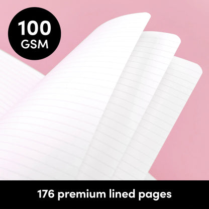 176PG Large Softcover Lined Journal Notebook