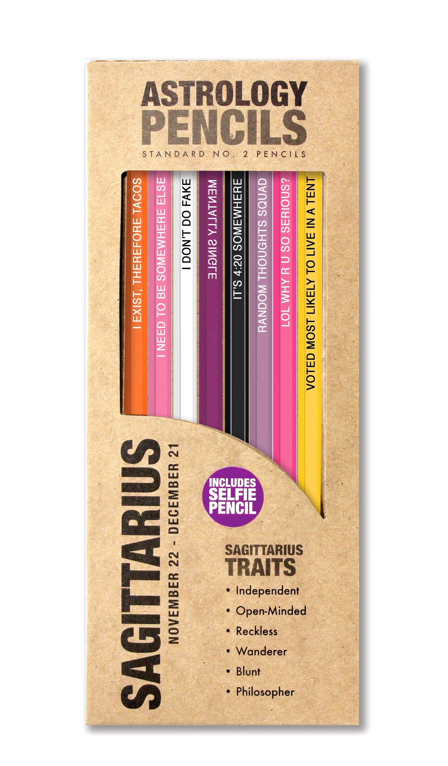 Astrology Pencils Pre-Pack with Display