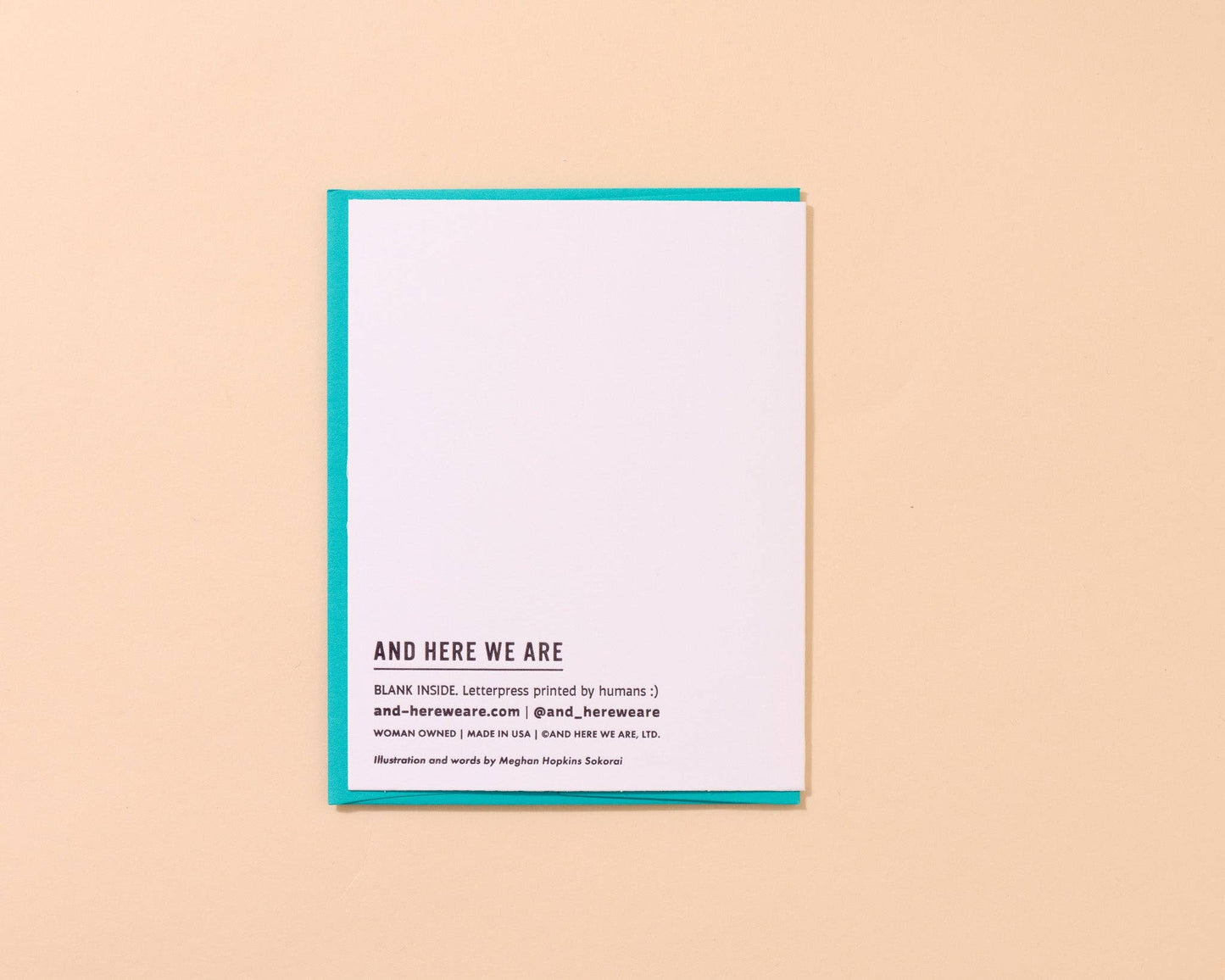 December Birthday Letterpress Funny Birthday Card - Made in USA - Updated Design - Stocking stuffer, Holiday, Gift Guide