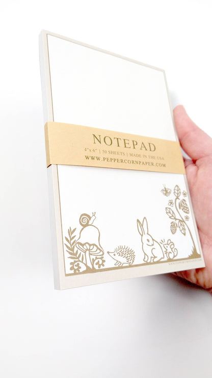 Forest Friends Notepad