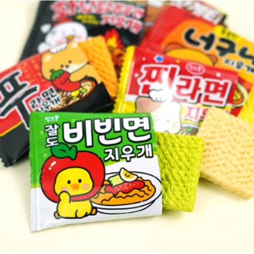 K -Ramen Shape Earaser Pack- Fun, goodybag