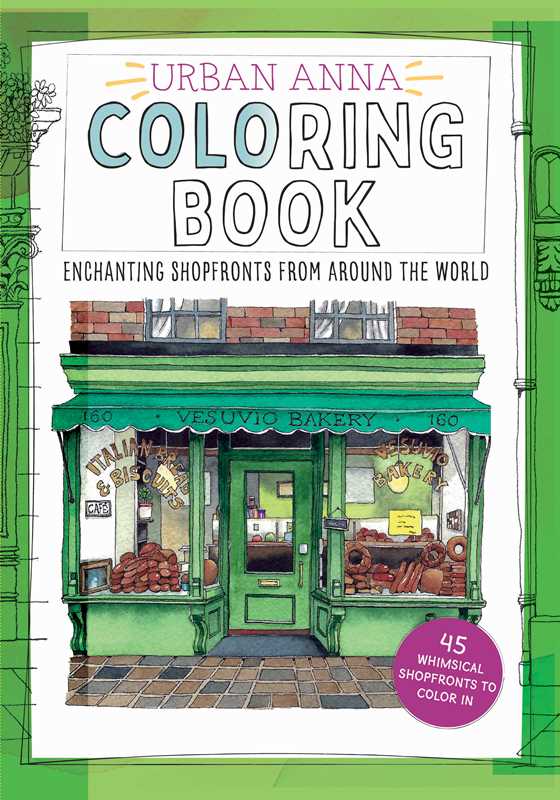 Urban Anna Coloring Book by