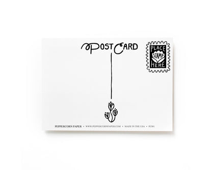 Hello There Bird Postcard