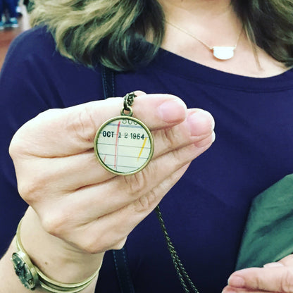 Book Lover Necklaces -- Assorted Dates
