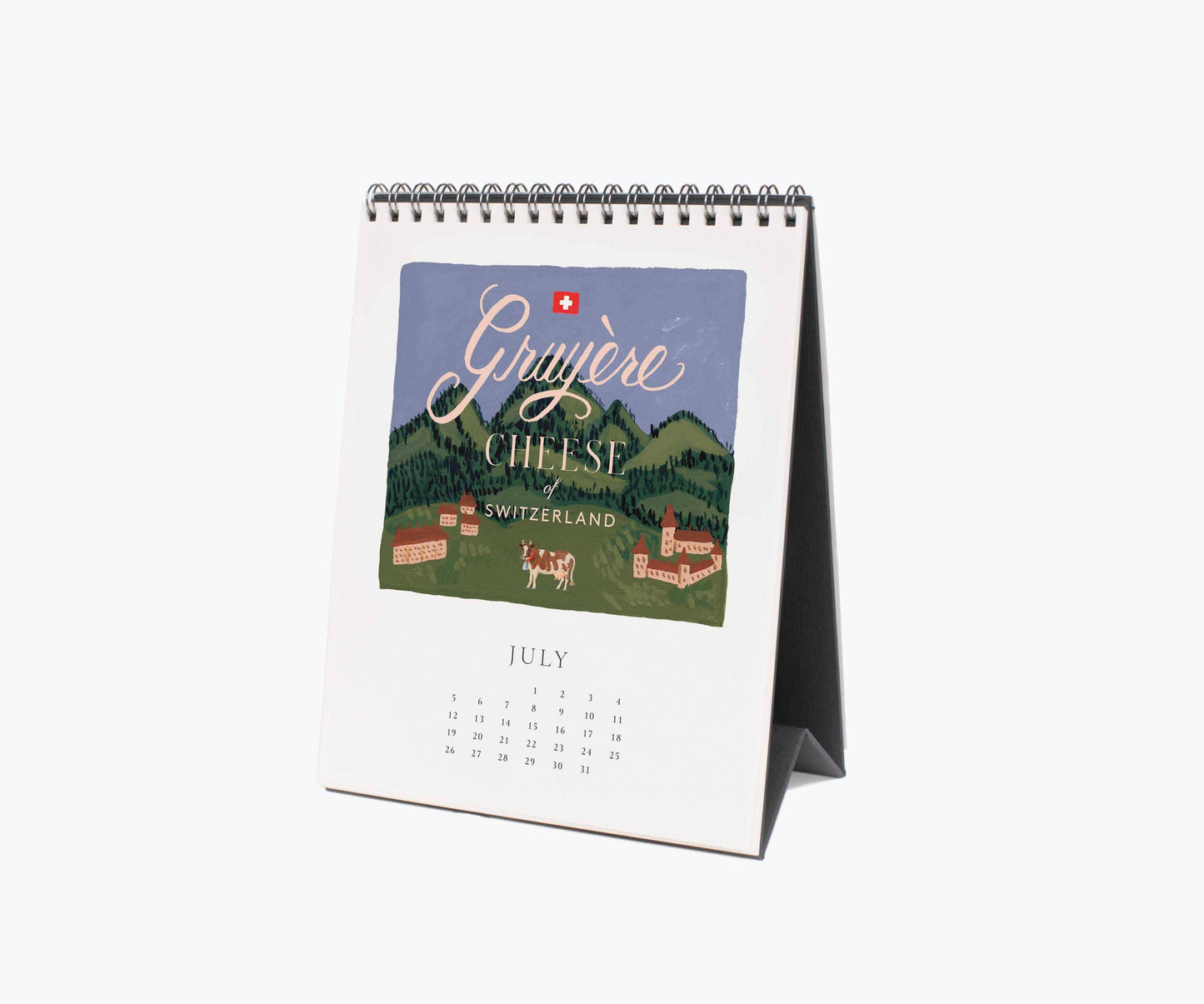 2026 Cheese Desk Calendar