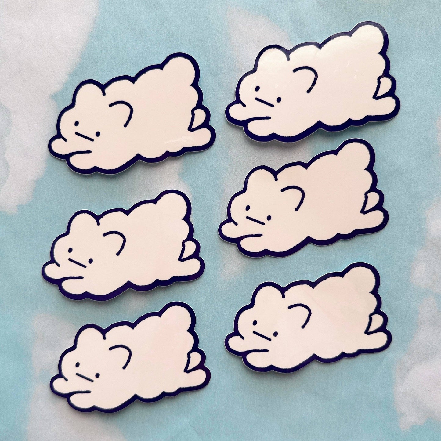Cloud cat sticker <3