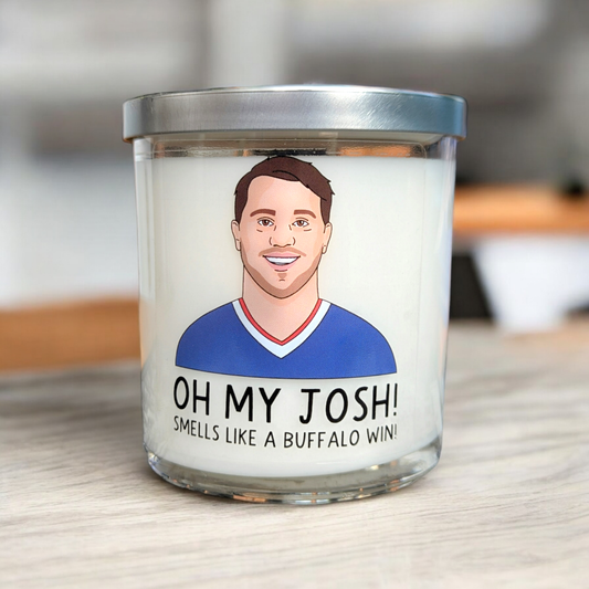 Oh My Josh Allen 10z Candle