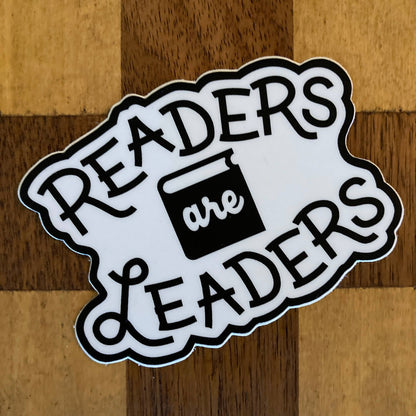 Vinyl Sticker - READERS ARE LEADERS