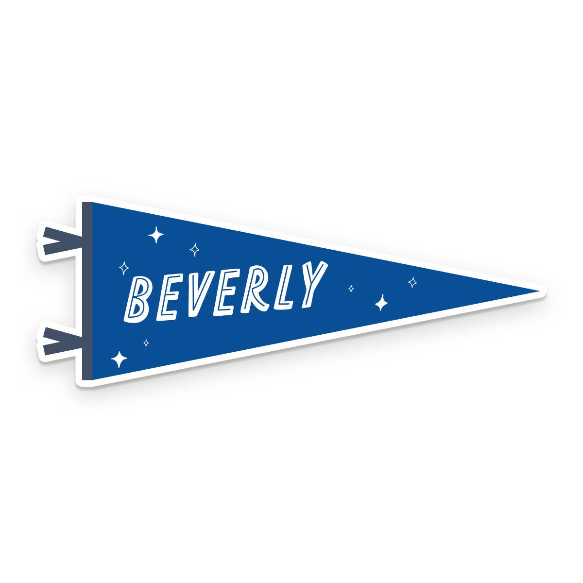 Erie, PA Pennant Flag Sticker