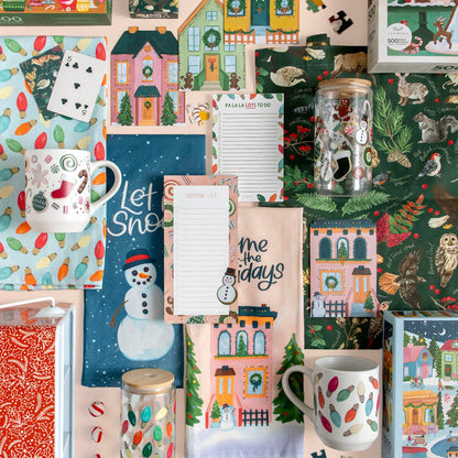 Christmas Cottage Mini Greeting Card Box Set