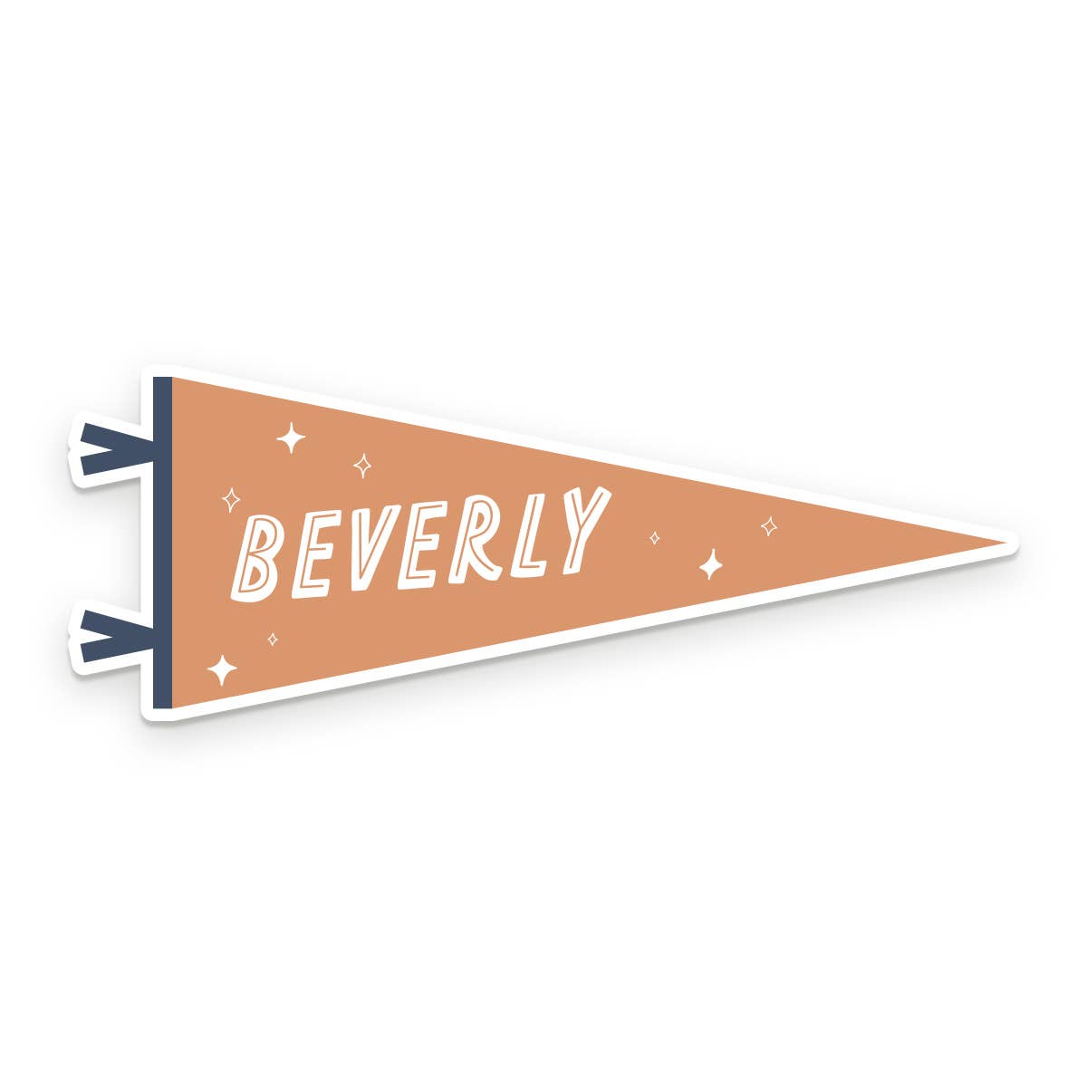 Erie, PA Pennant Flag Sticker