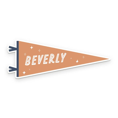 Erie, PA Pennant Flag Sticker