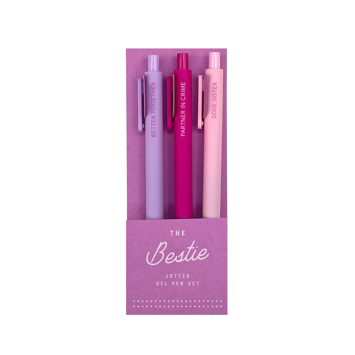 Bestie Jotter Gel Pen: Set of 3