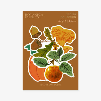 AUTUMN | VINYL STICKER SET OF 4