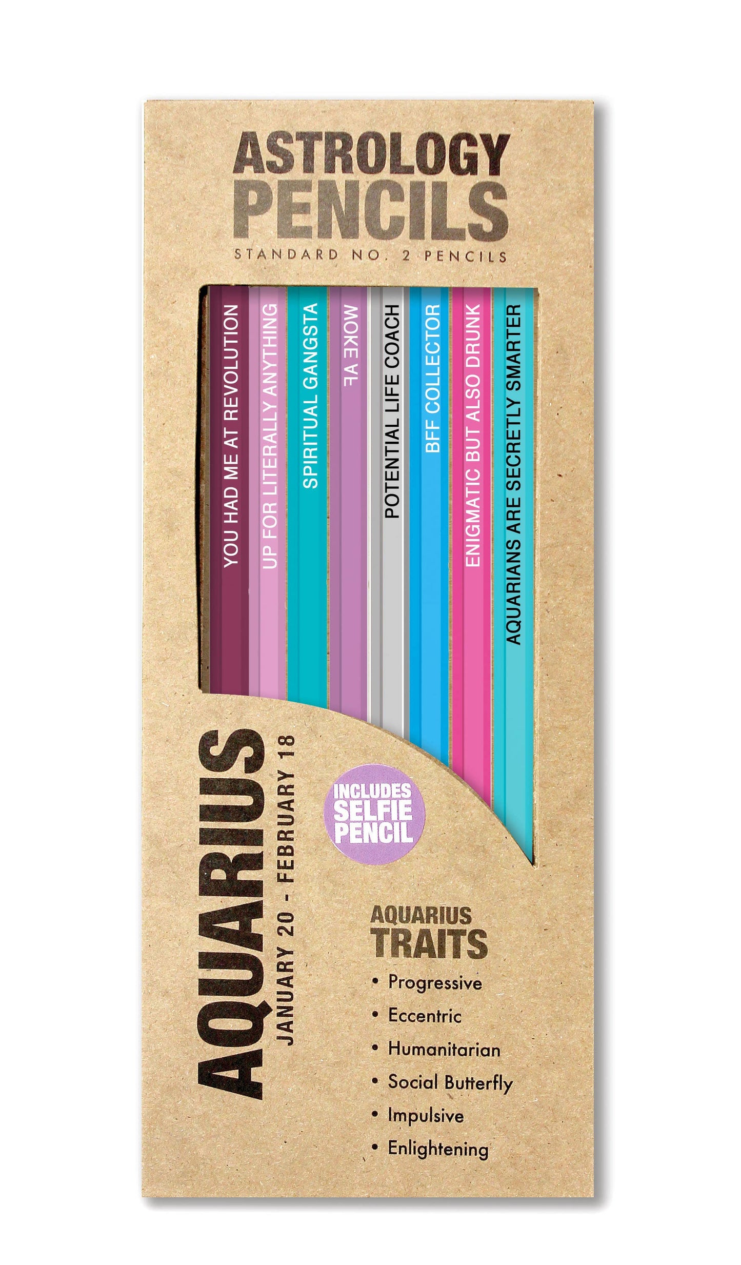 Astrology Pencils Pre-Pack with Display