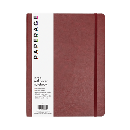176PG Large Softcover Lined Journal Notebook