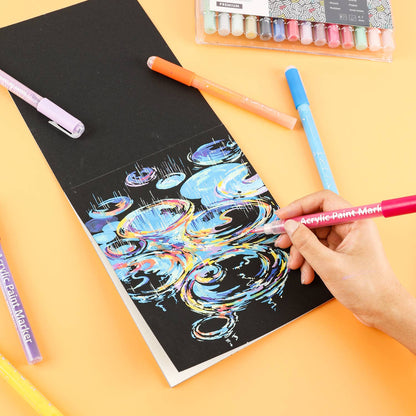 Extra Fine Tip Acrylic Paint Marker Set of 28