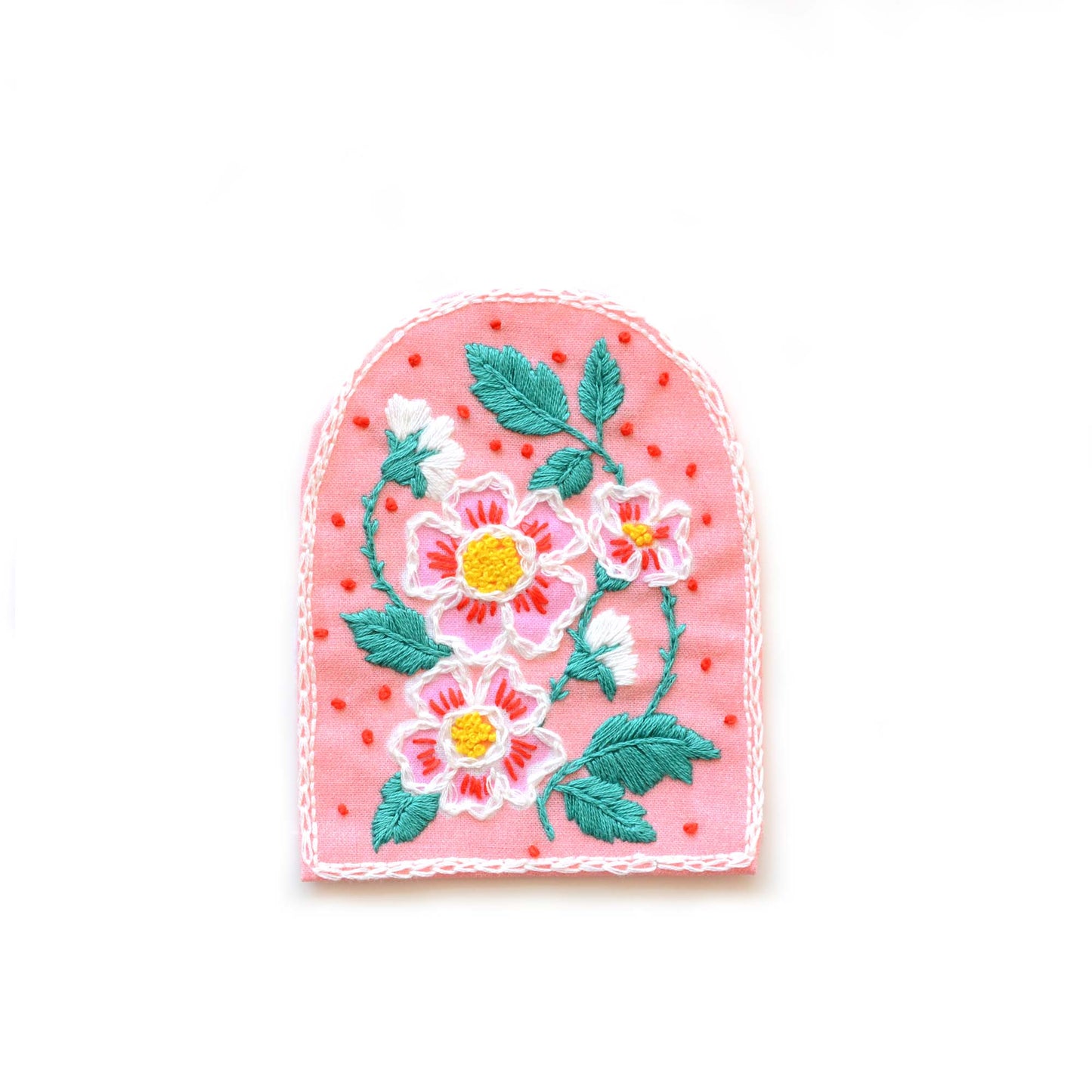 DIY Kit: Roses Embroidery Patch Kit