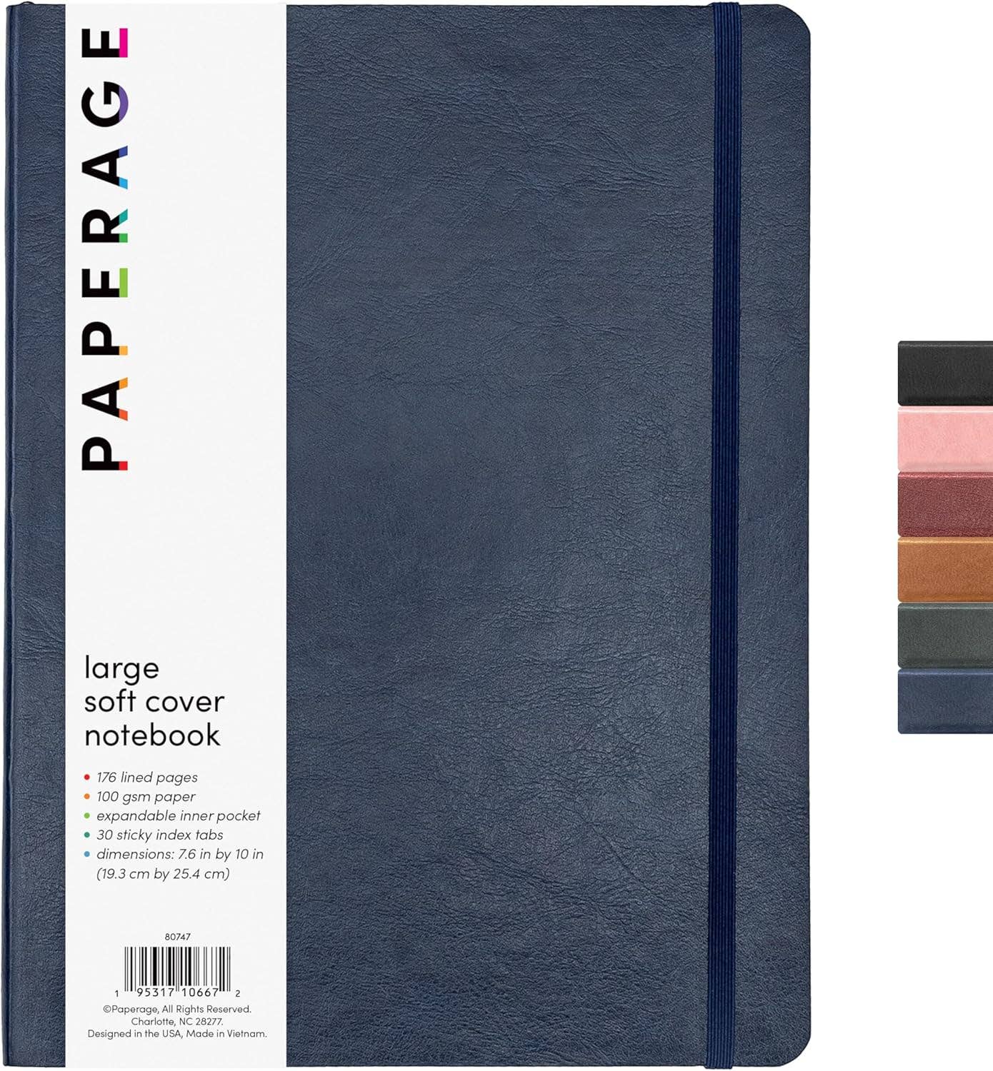 176PG Large Softcover Lined Journal Notebook