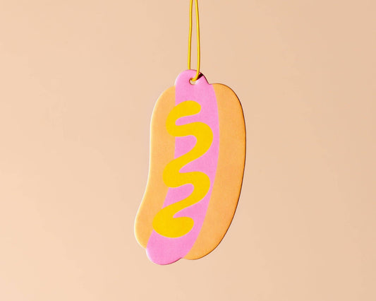 Hot Dog Food Air Freshener -  - Stocking stuffer, Holiday, Gift Guide