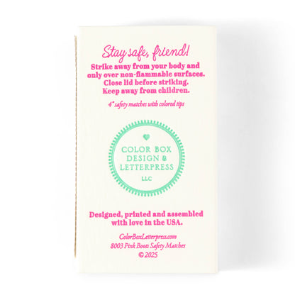 Pink Cowgirl Boots | Fun & Fancy Safety Matches