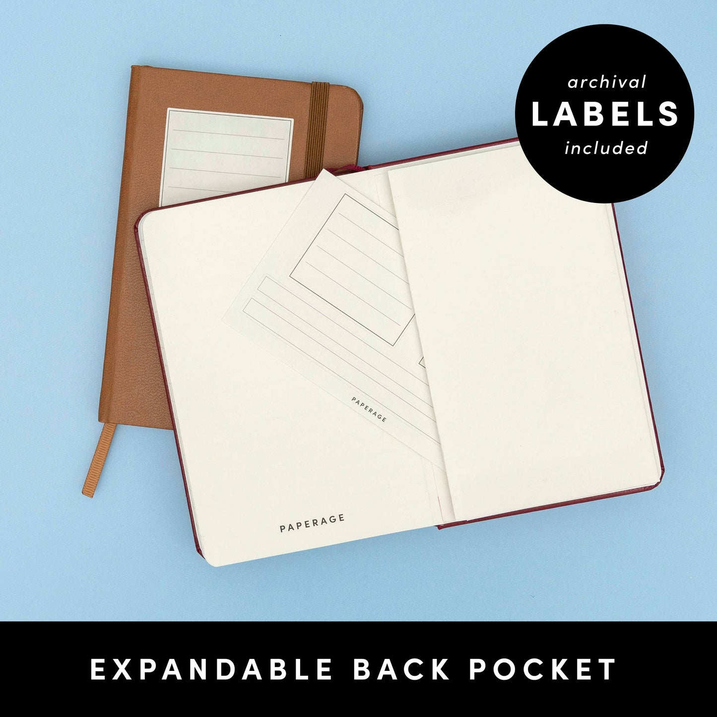 Pocket Size Casebound Lined Journal Notebook