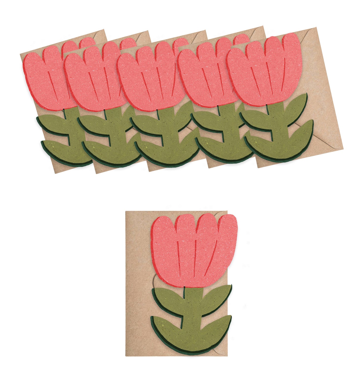 Blooming Flower Mini Cards - box of 6