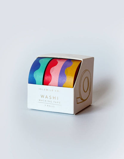 Squiggle Washi Tape, Set of 3