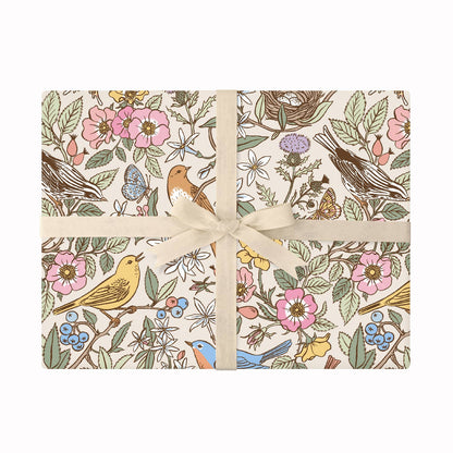SONGBIRDS | Double Sided Wrapping Paper