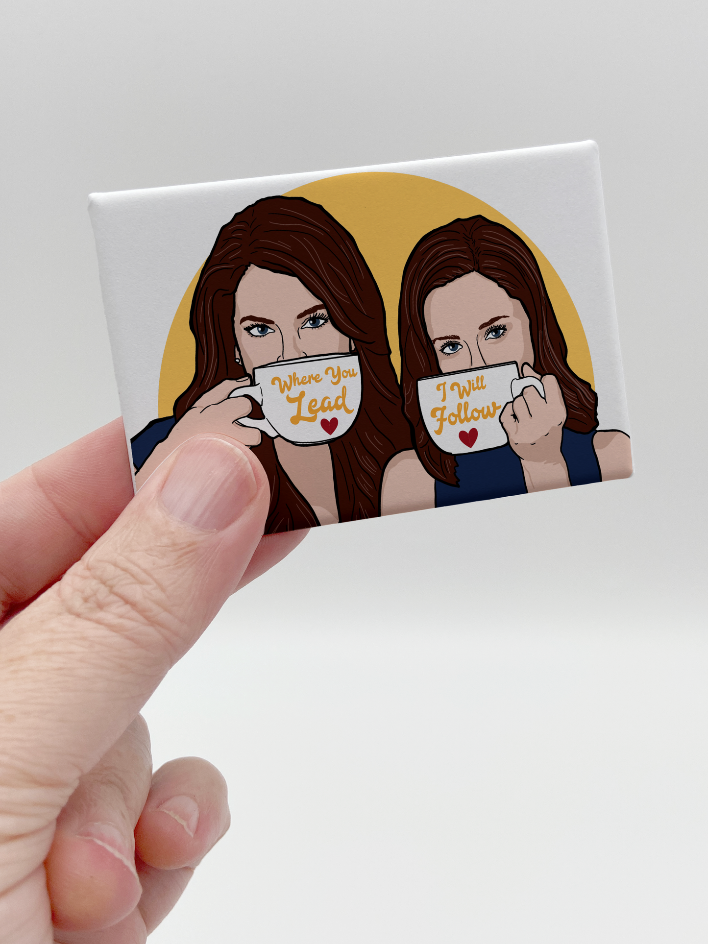 Souvenir Magnet - Gilmore Girls - Lorelei and Rory