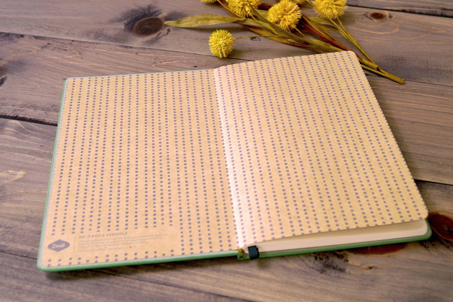 Petite Blooms Embroidered Journal