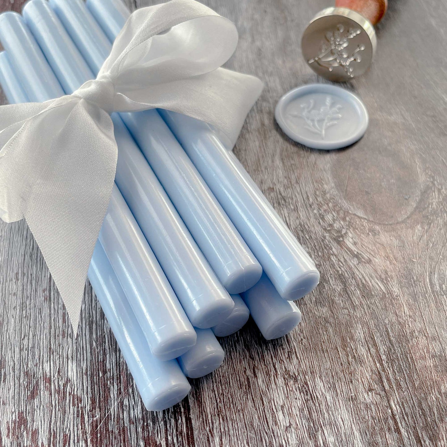 Sky Blue Sealing Wax Sticks | 11mm Plastic Free Sealing Wax