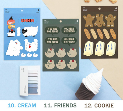 ICONIC Big Point Waterproof, Removable Deco Stickers