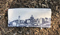 Pencil bag with drawing of Erie's bayfront.
