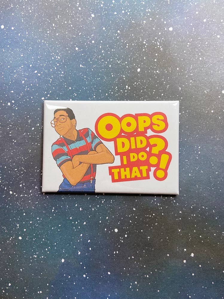“Oops, Did I Do That?” Urkel Souvenir Magnet