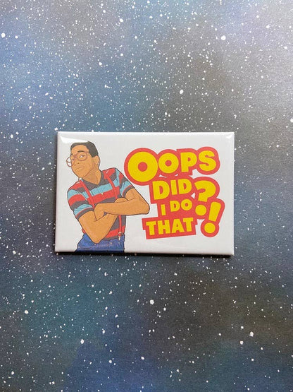 “Oops, Did I Do That?” Urkel Souvenir Magnet
