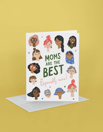 Diverse Moms Greeting Card