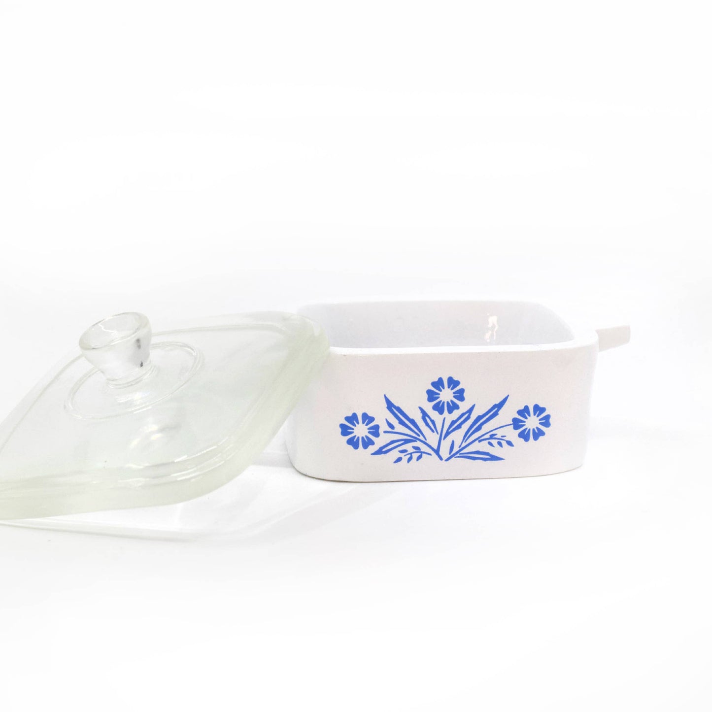 Cornflower Trinket Box – Corning Ware–Inspired Jewelry Dish