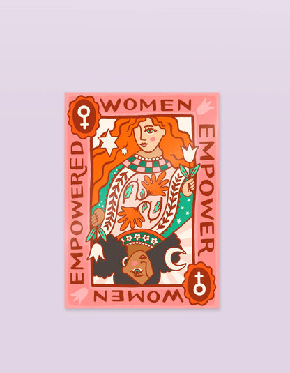 Empowered Women Die Cut Sticker