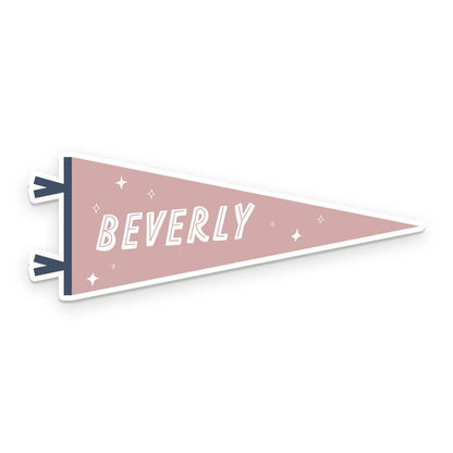 Erie, PA Pennant Flag Sticker