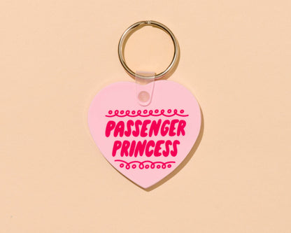 Passenger Princess PVC Keychain - Bag Charm - Stocking stuffer, Holiday, Gift Guide