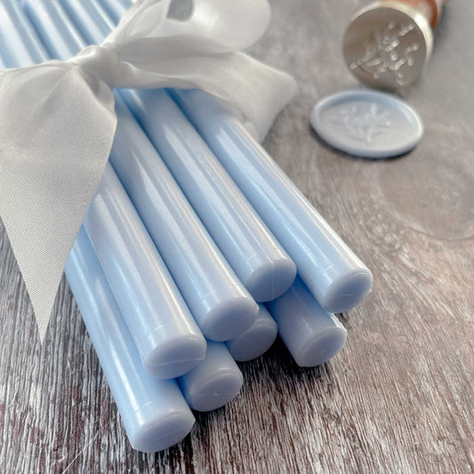 Sky Blue Sealing Wax Sticks | 11mm Plastic Free Sealing Wax