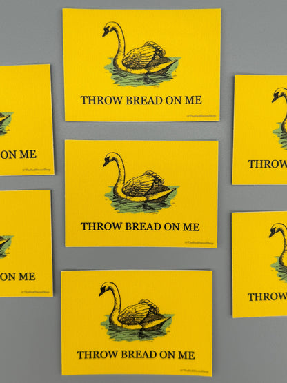 Vinyl Decal - Throw Bread On Me