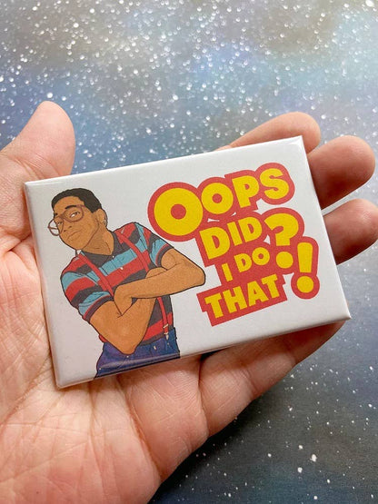 “Oops, Did I Do That?” Urkel Souvenir Magnet
