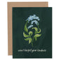 Forget-Me-Nots Thank You Greeting Card