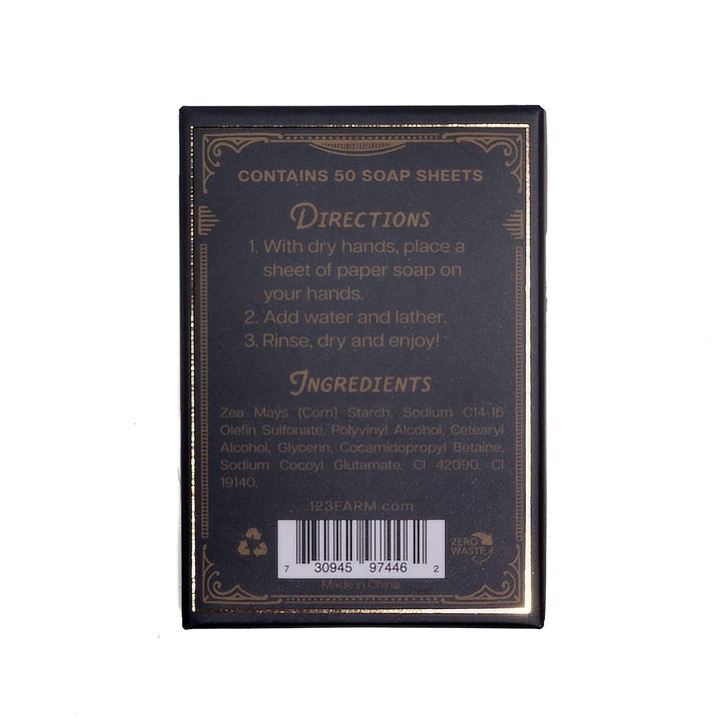 Rocky Mountain (Spruce, Fir & White Musk Scent) Paper Soap