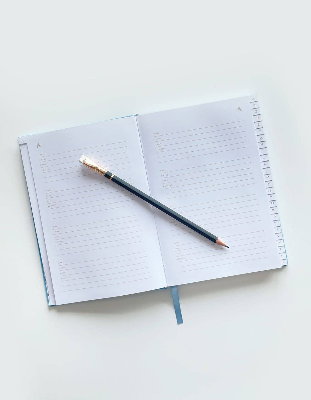 Houses (Blue) Address Book